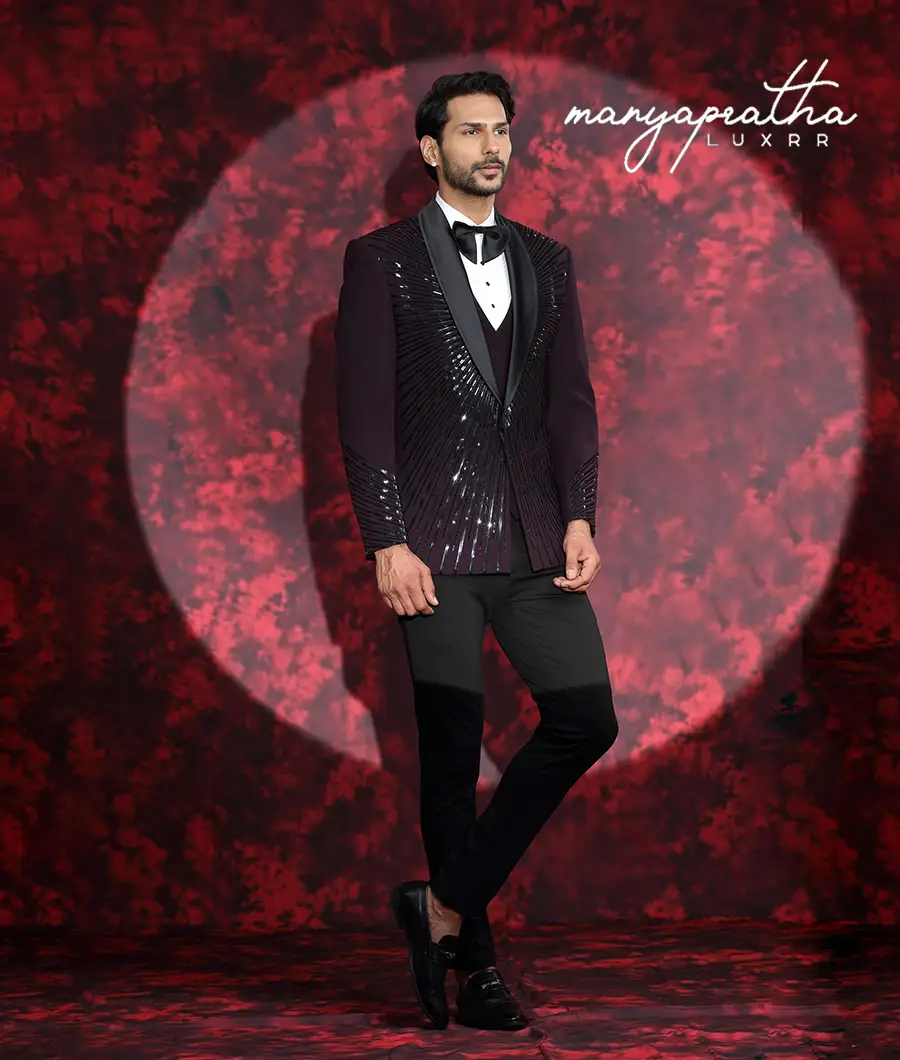 Theseus Maroon Tuxedo3