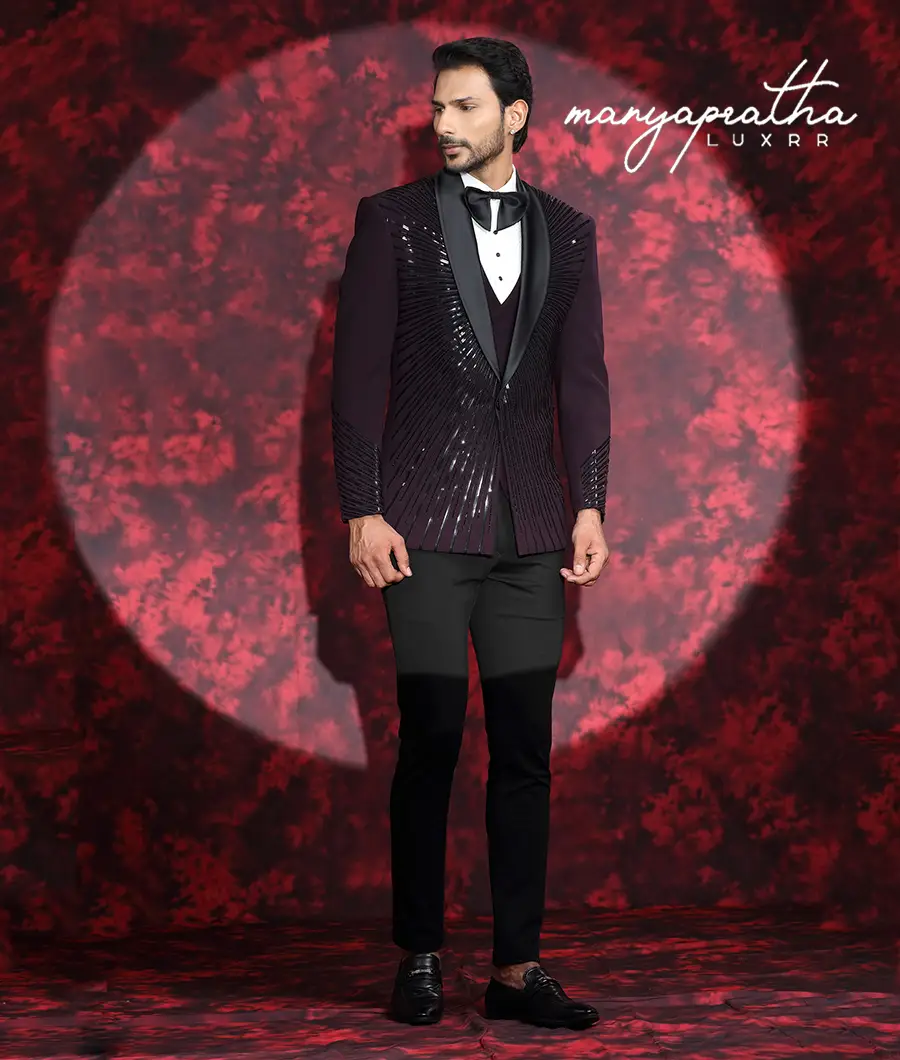 Theseus Maroon Tuxedo4