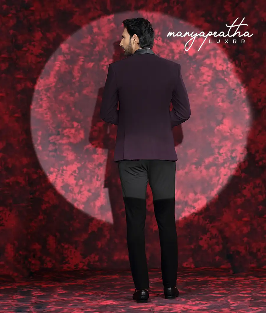 Theseus Maroon Tuxedo8