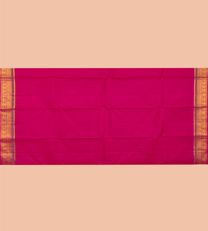 Punch Pink Kanchipuram Silk Saree4