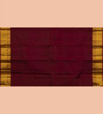 Brown Kanchipuram Silk Saree4