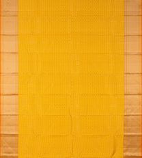 Yellow kanchipuram Silk Saree2