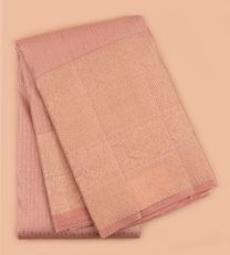 Pale Pink Kanchipuram Silk Saree1