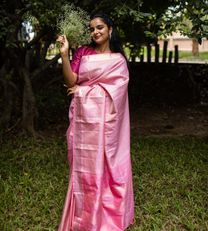 Light Pink Kanchipuram Silk Saree1