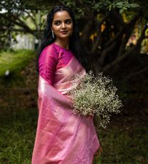 Light Pink Kanchipuram Silk Saree3
