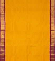 Mango Yellow Kanchipuram Silk Saree2