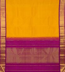 Mango Yellow Kanchipuram Silk Saree3