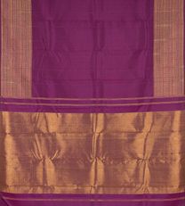 Violet Kanchipuram Silk Saree3