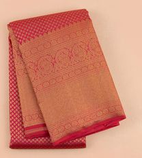 Red Kanchipuram silk Saree1