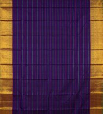 Prussian Blue Kanchipuram Silk Saree2
