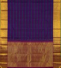 Prussian Blue Kanchipuram Silk Saree3