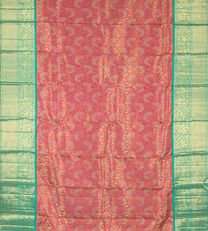 Rouge Pink Kanchipuram Silk Saree2