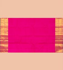 Orangish Pink Kanchipuram Silk Saree4