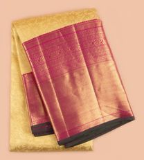 Light Beige Kanchipuram Silk Saree1