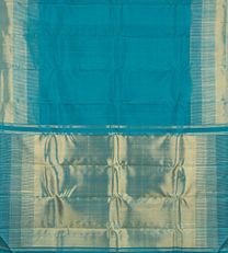 Blue Kanchipuram Silk Saree3