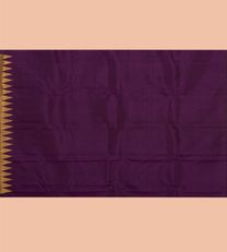 Deep Violet Kanchipuram Silk Saree4