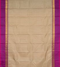 Deep Beige Kanchipuram Silk Saree2