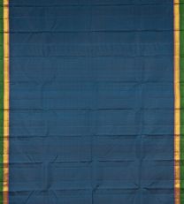 Prussian Blue Kanchipuram silk saree2