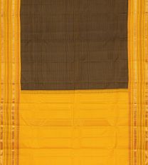 Brown Kanchipuram Silk Saree3