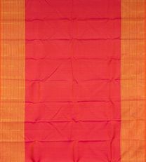 Pink Orange Kanchipuram Silk Saree2
