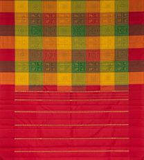 Multicoloured Kanchipuram Silk Sarees3