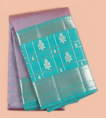 lavender Kanchipuram Silk Saree1