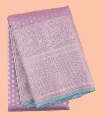 Lavender Kanchipuram Silk Saree1
