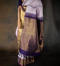 Lavender Kanchipuram Silk Saree3