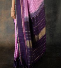 Lavender Kanchipuram Silk Saree3