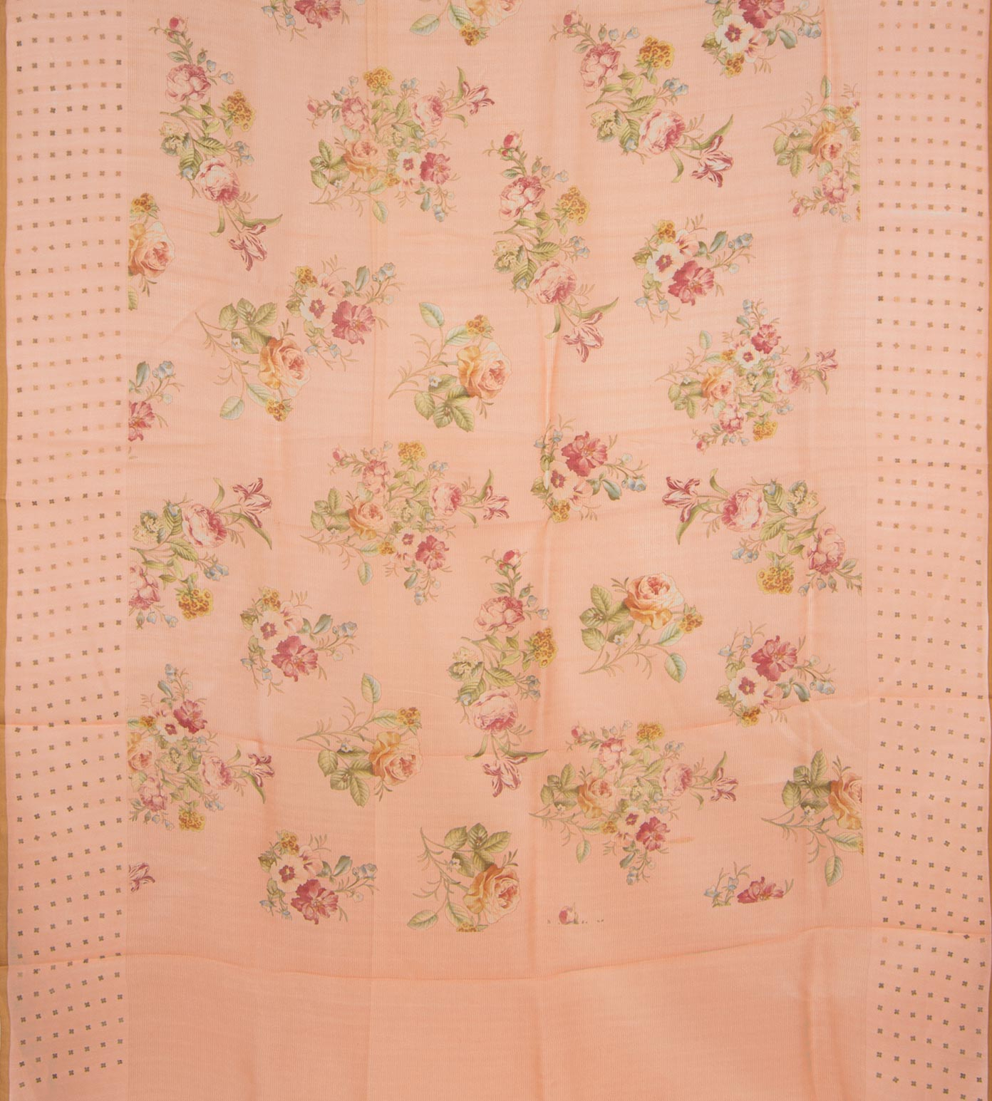 Baby Pink Organza Saree3