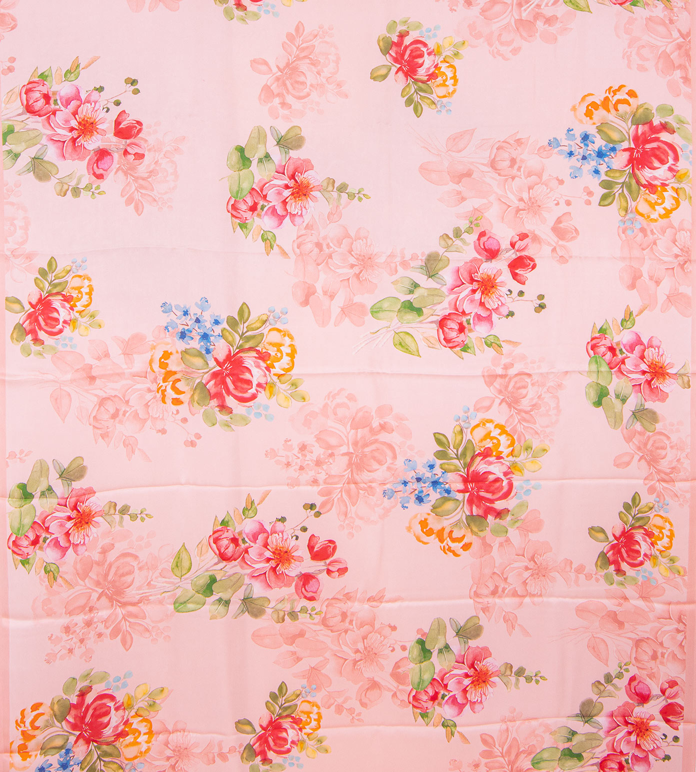 Light Pink Satin Saree3