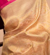 Creme Kanchipuram Silk Saree4