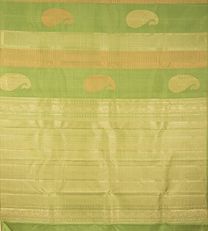 Olive Green Kanchipuram Silk Saree3