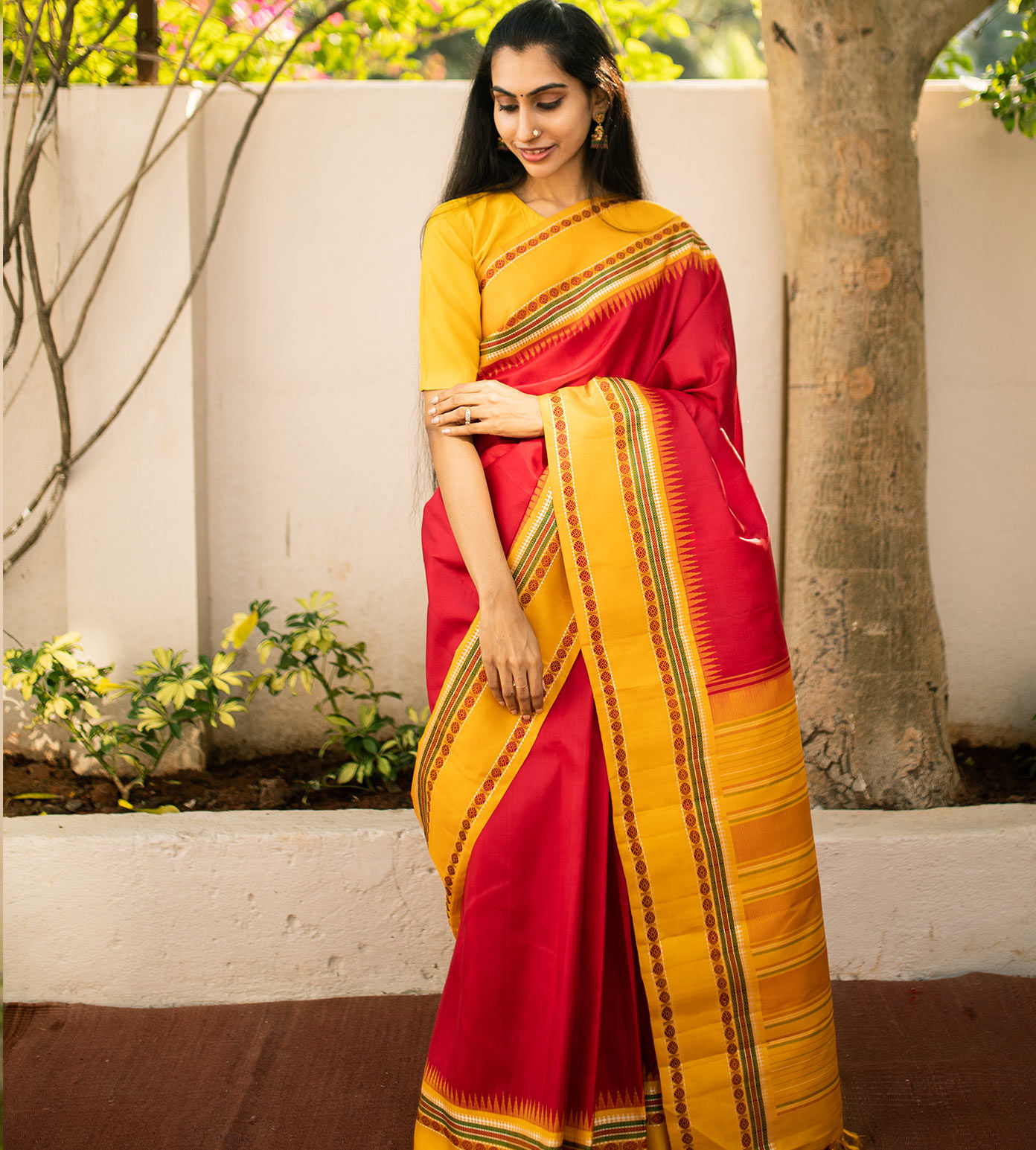 red-kanchipuram-silk-saree