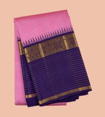Lotus Pink Kanchipuram Silk Saree1