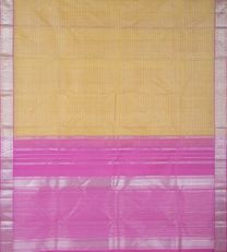 Light Yellow Kanchipuram Silk Saree3