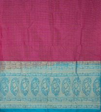 Deep Pink Kanchipuram Silk Saree3