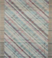Multicolour Linen Saree2