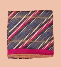Multicoloured Soft Tussar Printed Saree1