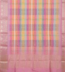 Multi-coloured Soft Tussar Printed Saree 3