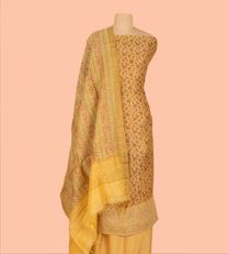Amber Yellow Linen Salwar2