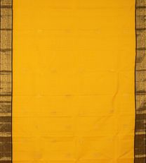 Mango Yellow Kanchipuram Silk Saree2