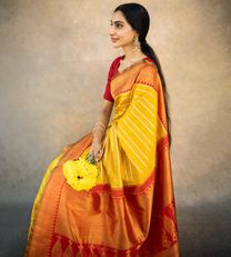 Mango Yellow Kanchipuram Silk Saree3
