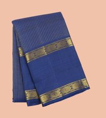 Admiral Blue Kanchipuram Silk Saree1
