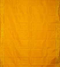 Tangerine Yellow Kanchipuram Silk Saree2