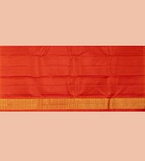 Vermillion Red Kanchipuram Silk Saree4