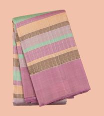 Multicoloured Kanchipuram Silk Saree1