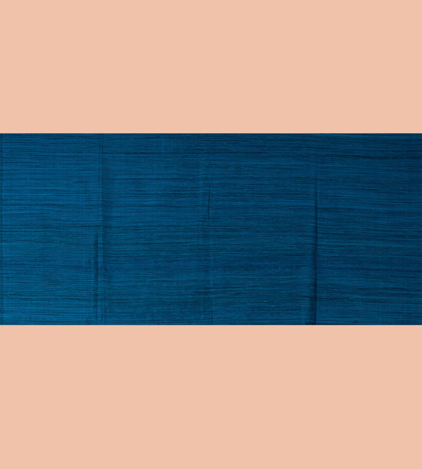 Prussian Blue Tussar Saree4