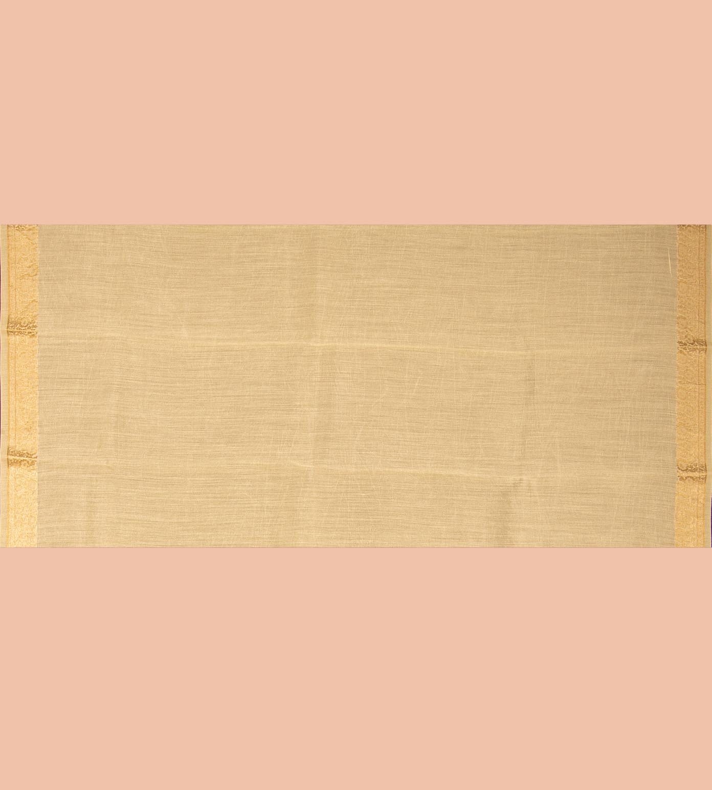 Light Yellow Organza Saree4