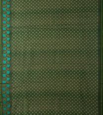 Green Chanderi Cotton Saree2
